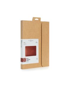 Kožené pouzdro FIXED Oxford pro Apple MacBook Air 15,3" (2023/2024/2025), červené