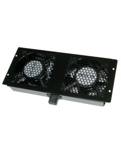 XtendLan Ventilace pro stojan. rozvaděče Telco hloubky 600,800,1000,1200mm, 2x ventilátor, napájecí kabel