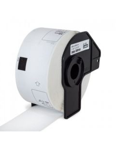 PRINTLINE kompatibilní s Brother DK-11208, papírové bílé, široké adresy, 38x90mm, 400 ks