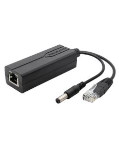 XtendLan XL-POES-12V1, PoE splitter 802.3af/at, 100Mb, stabilizovaných 12V/1.2A jack, přep. ochrana