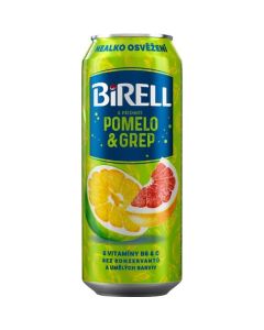 Nealkoholické pivo Birell pomelo a grep 24x 0,5 l
