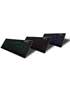 AMEI AM-K3001R/Drátová USB/CZ layout/Černá