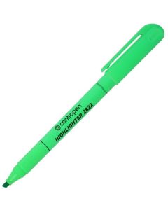 Zvýrazňovač Centropen 2822, zelený