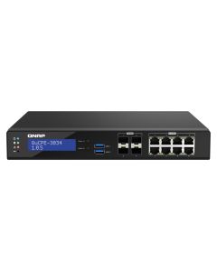 QNAP NVPE zařízení QuCPE-3034-C3758R-16G (4core C3758R 2,4GHz, 16GB RAM, 2xM.2, 8x2,5GbE,4x10G SFP+)
