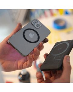 Mophie Snap adaptér (2x magnetický kruh) - černý