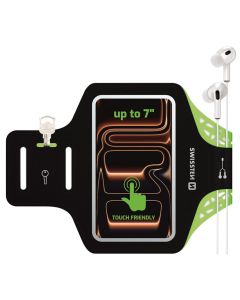 Swissten Pouzdro Armband Case Vel. 7" Černé