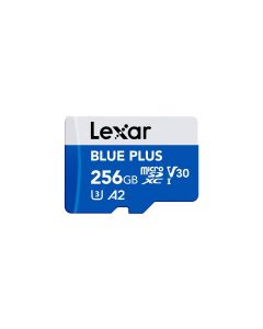 Lexar 256GB Blue Plus microSDXC adp C10 A2