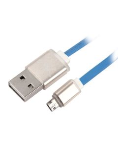 Net-X kabel Micro USB to USB   Nabíjení/Synchronizace, oboustranné konektory - modrý