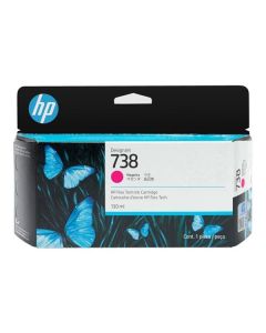 Cartridge HP 498N6A , č. 738 - purpurová