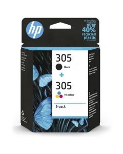 Cartridge HP 6ZD17AE , č. 305 - černá a tříbarevná