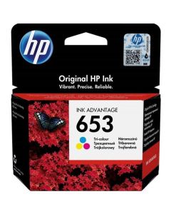 Cartridge HP 3YM74AE  , č. 653 -  tříbarevná