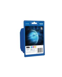 Inkoust Brother LC-1280XLRBWBP -multipack C+M+Y