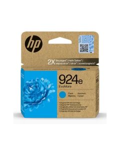 Cartridge HP 4K0U7NE , č. 924e EvoMore - azurová