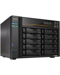 Asustor Lockerstor 10 Gen3 AS6810T   10x 2,5"/3,5" SATA III/ 16GB RAM/ Dual 10GbE Ports/ Dual 5GbE Ports/ 4x M.2 SSD