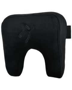 AROZZI Neck Pillow Velvet Black/ ergonomický polštář pod hlavu a krk/ sametově černý