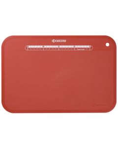 Kyocera Krájecí deska velká 370×250×2 mm, červená