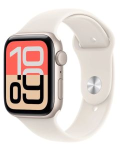 Apple Watch SE3 40mm Hvězdně bílý hliník s hvězdně bílým sportovním řemínkem S/M