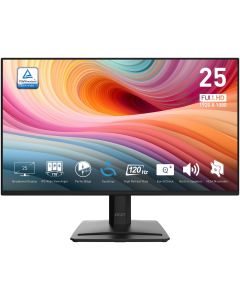 MSI PRO MP252 E2/ 24"/ 1920x1080/ IPS/ 4ms/ 120Hz/ 300cd/m2/ 1500:1/ HDMI/ DP/ VESA/ černý