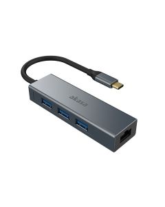 AKASA - USB Type-C 4-in-1 hub s Ethernetem