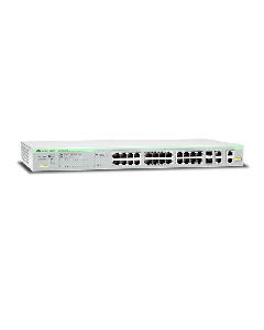 Allied Telesis 24xFE smart+2xGb+2SFP PoE switch AT-FS750/28PS