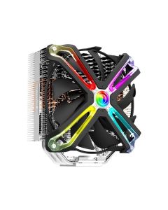 POŠKOZENÝ OBAL - Zalman chladič CPU CNPS17X / 140mm RGB ventilátor / heatpipe / PWM / výška 160mm / pro AMD i Intel