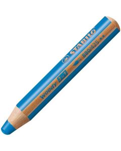 Stabilo Woody pastelka 3v1, modrá, 5 ks
