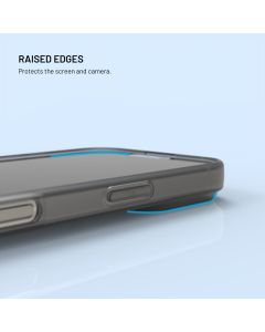 TPU gelový kryt FIXED MagStory s podporou MagSafe pro Apple iPhone 16, kouřový