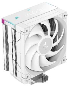 DEEPCOOL chladič AK400 Digital Pro / 120mm fan / 4x heatpipes / PWM / pro Intel i AMD / bílý / dig.disp. více hodnot