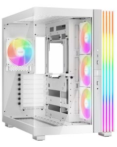 Be quiet! skříň LIGHT BASE 600LX / ATX / 4x120mm ARGB fan / 2xUSB 3.0 / USB-C / panoramatická /  bílá