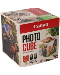 Canon inkoustová náplň PG-540/CL-541 PHOTO CUBE Creative Pack White GREEN 5x5 (PP-201 40listů)