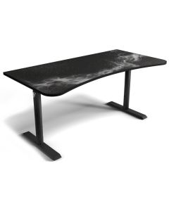 AROZZI herní stůl ARENA Gaming Desk Gunmetal Galaxy