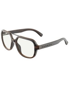 GUNNAR kancelářske/herní brýle HUMBOLDT EBONY * čírá PRO skla * BLF20 * GUNNAR focus