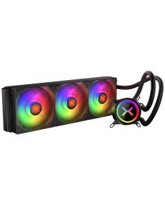 Krux vodní chladič CPU HydroX 360 ARGB / 3x120mm ARGB / PWM / AMD i Intel