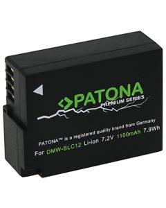 PATONA baterie pro foto Panasonic DMW-BLC12 E 1100mAh Li-Ion Premium