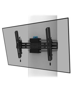 Neomounts Select WL35S-910BL16/Držák displeje/na sloup 25-100 cm/40-75"/sklopný/VESA 600X400/nosn. 50kg/černý