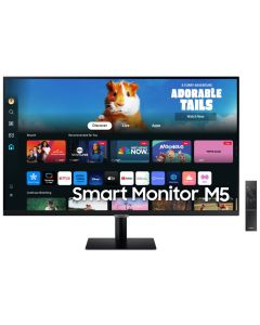 Samsung Smart Monitor M5 27" / M50D / FullHD 1920x1080 / 16:9 / VA / 4ms / 60Hz / HDMI/USB/WiFi/BT/VESA/Repro
