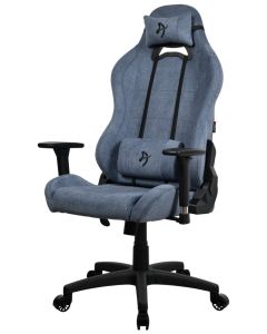 AROZZI herní židle TORRETTA Soft Fabric v2/ látkový povrch/ modrá