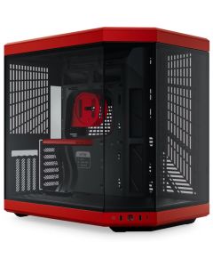 HYTE skříň Y70 Black Cherry / levé a přední sklo / Riser PCIe 4.0 / bez zdroje / 1x USB-C / 2x USB-A