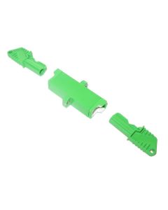 XtendLan E2000-E2000 simplex adapter SM, APC, zelený, do optických rozvaděčů