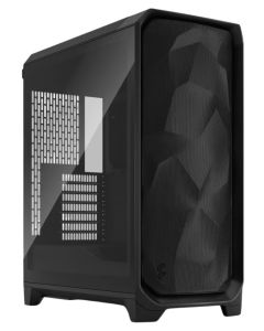 Fractal Design Meshify 3 TG / Midi Tower / průhledná bočnice / bez zdroje / černá