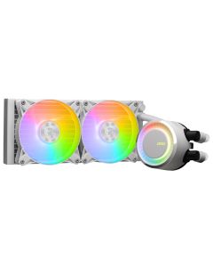 MSI vodní chladič CPU MAG CORELIQUID E240 WHITE/ 2x 120mm ARGB fan/ podpora LGA1700/ bílý