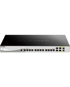 D-Link DXS-1210-16TC Smart Managed Switch, 12x 10G, 2x SFP+ & 2x Combo 10GBase-T/SFP+ ports