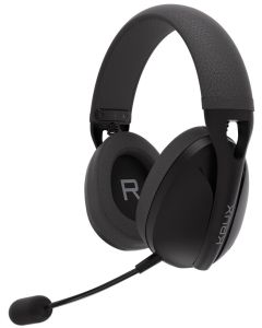 Krux headset Clapz Wireless Black / bezdrátový / 2,4GHz / USB / BT/ lehký / černý