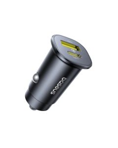 Baseus GoTrip Nabíječka do Auta USB-C/USB-A 30W Cosmic Black