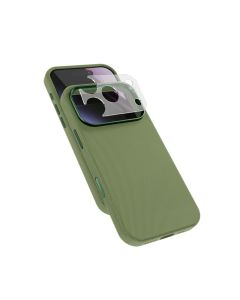 Epico SolidWoven Mag+ Case iPhone 17 Pro/18 Pro zelená