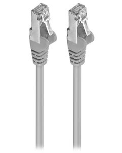 Premiumcord Patch kabel CAT6a S-FTP, RJ45-RJ45, AWG 26/7 50m šedá