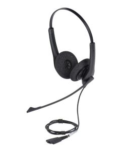 Jabra BIZ 1500/Stereo/QD/Drát/Černá