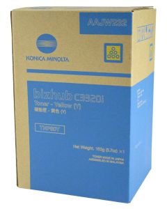 Konica Minolta originální toner AAJW252, yellow, 9000str., TNP-80Y, Konica Minolta Bizhub C3320i