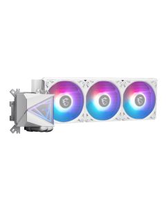MSI vodní chladič CPU MAG CORELIQUID I360 WHITE/ 3x 120mm ARGB fan/ bílý