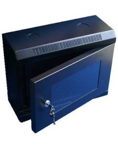 10" rack jednodílný 6U/280 DATACOM černý Skl.dv.